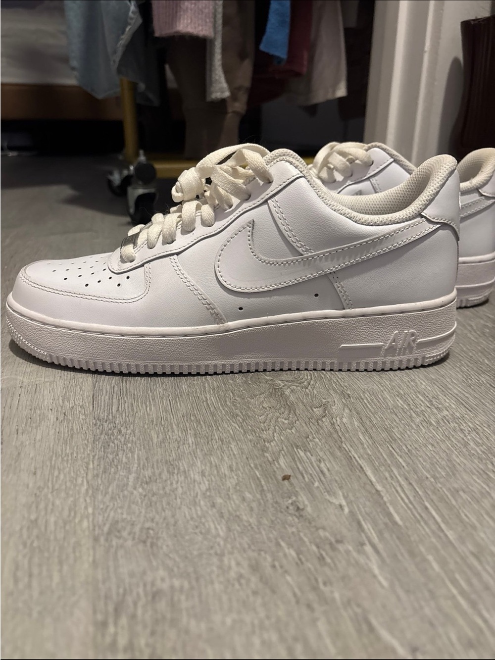 Nike All-White Low Top Sneakers